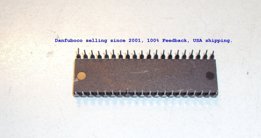 TI TMS9981NL CPU processor 16 bits, 40 pins, Used Pull. 1982, very VINTAGE