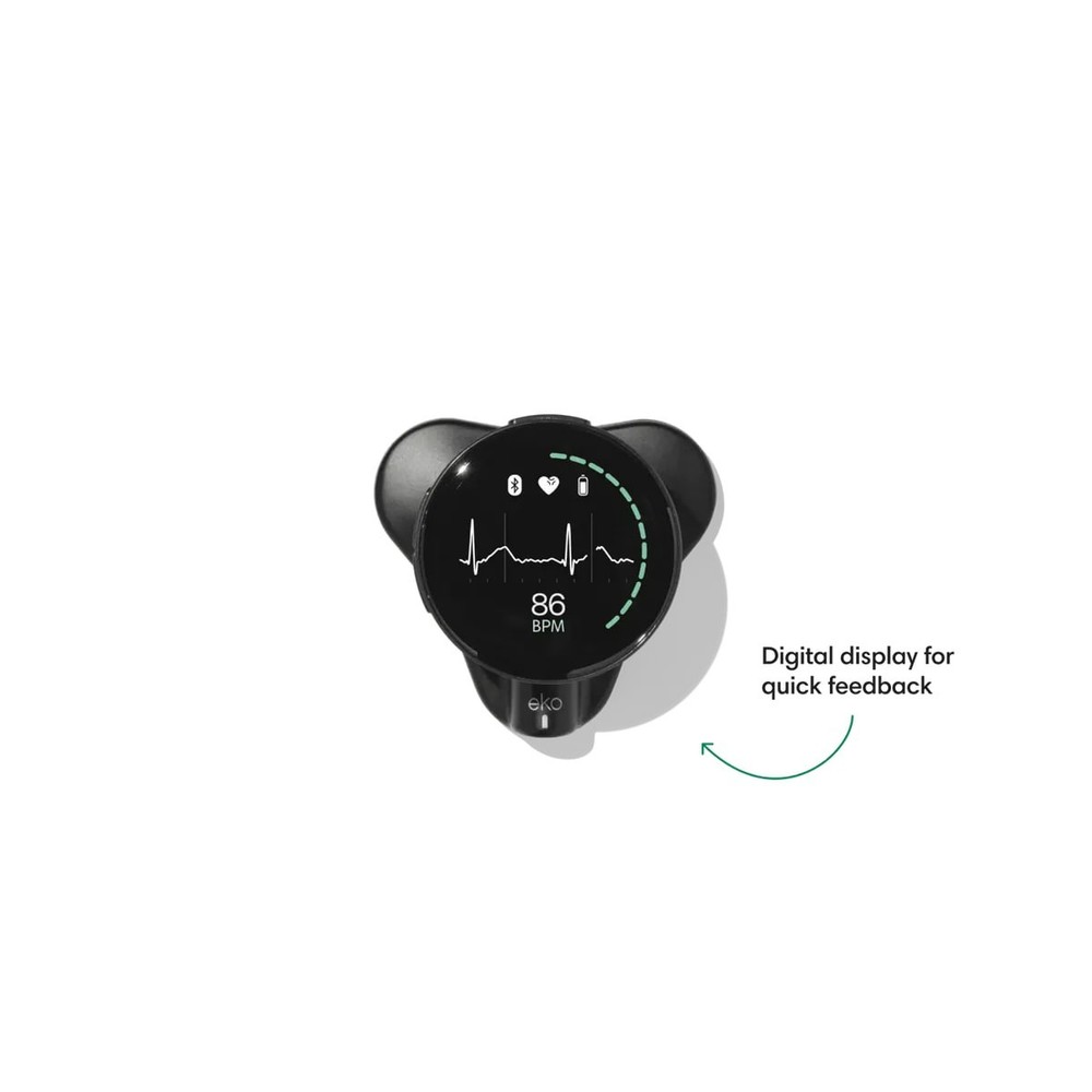Eko CORE 500 Digital Stethoscope - Matte Black New