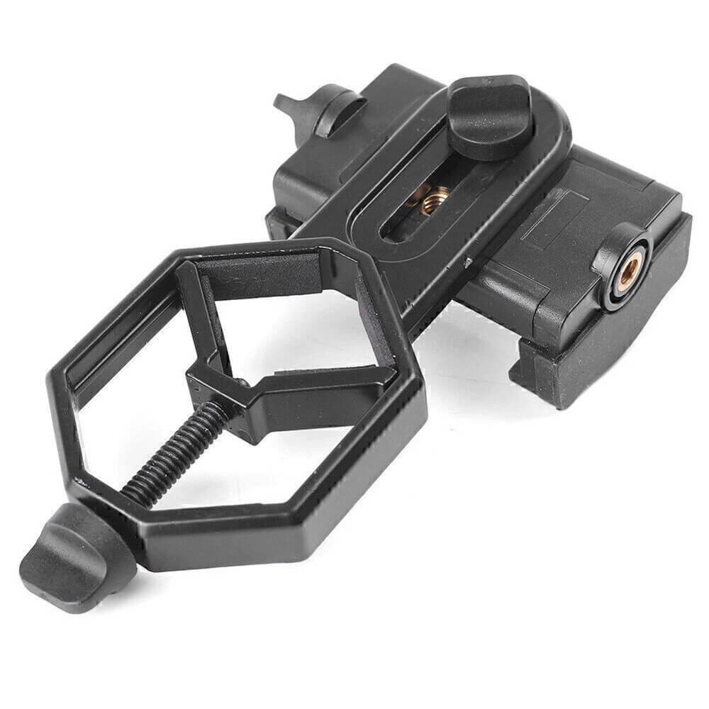 Universal Mobile Phone Adapter Mount Fr Microscope Telescope Binocular Monocular