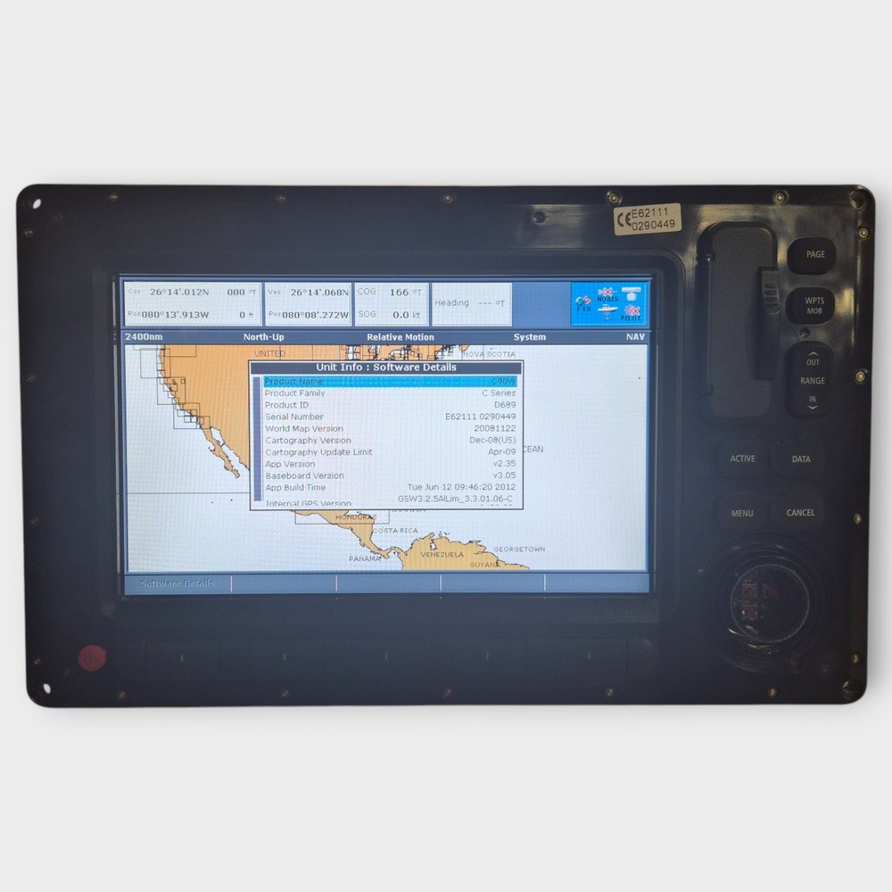 Raymarine E120W Power & Main Board PCB Pack for Widescreen Display E62223 Tested