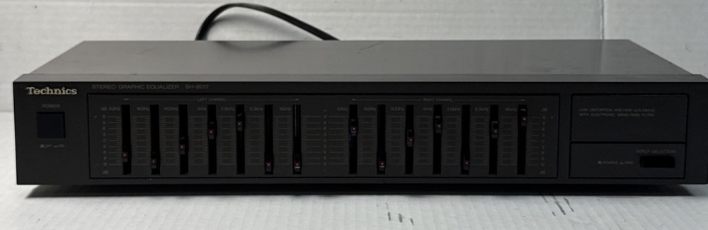 Technics SH-8017 Stereo Graphic Equalizer-Works. Tested