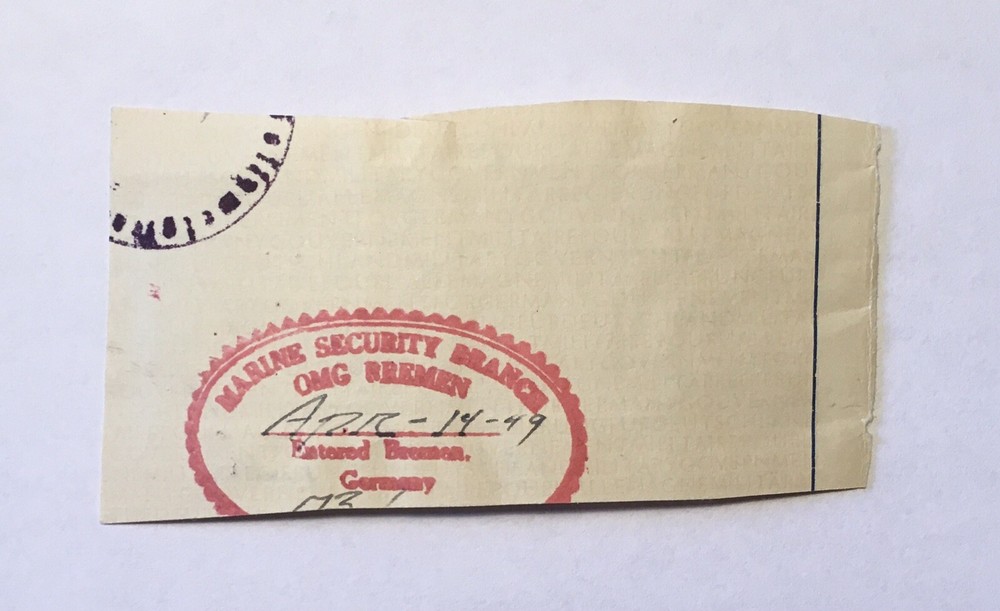 3 Consular stamps Greece