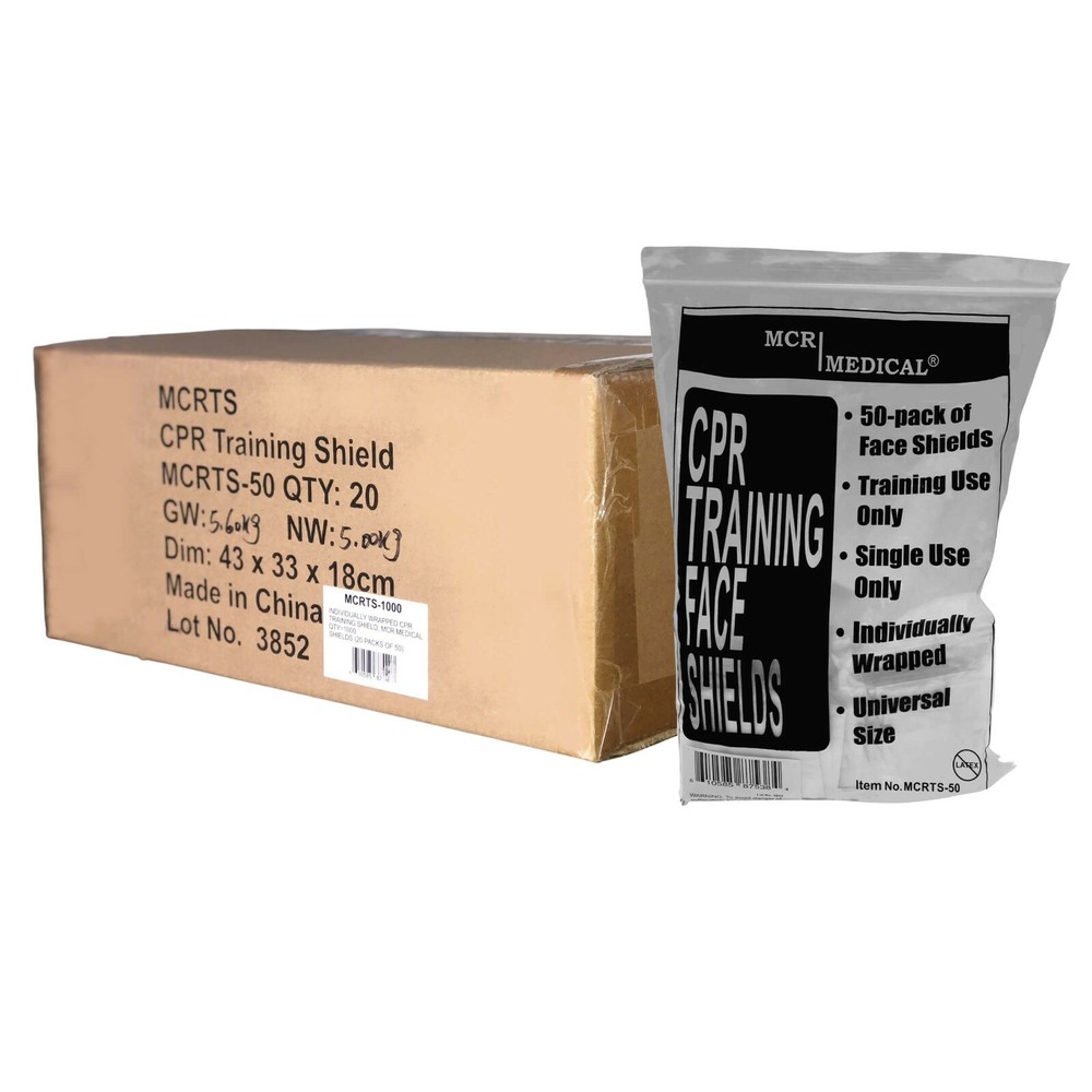 CPR Training Shields Pack of 1000