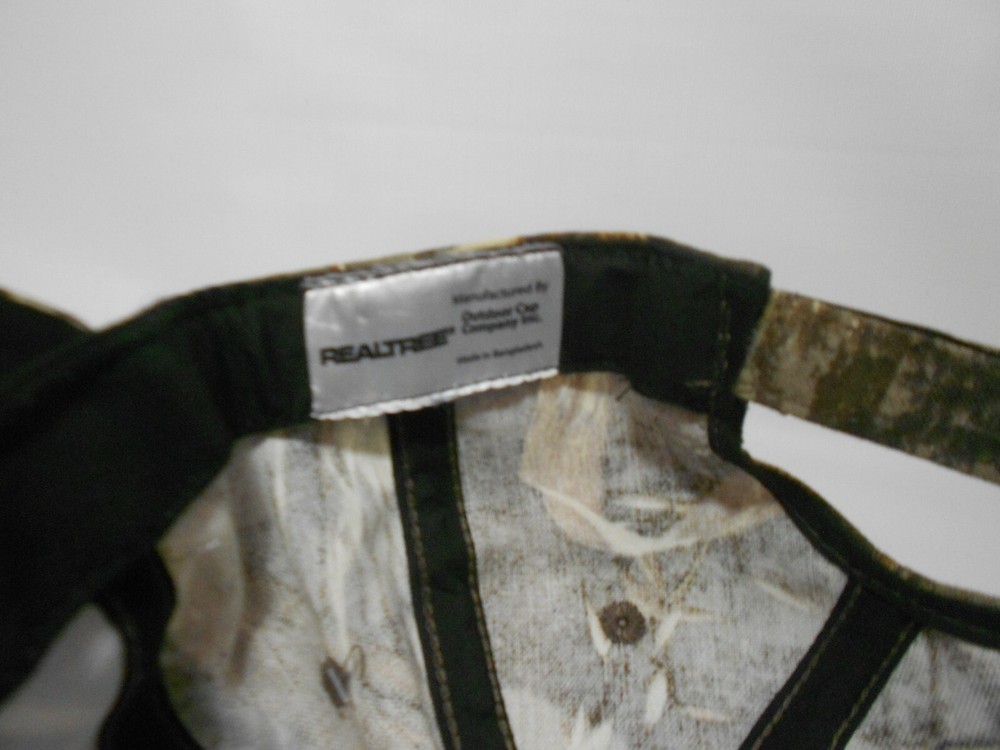 NWT Realtree Max-5 Hook & Loop Camo Camouflage Hat Cap New With Tags