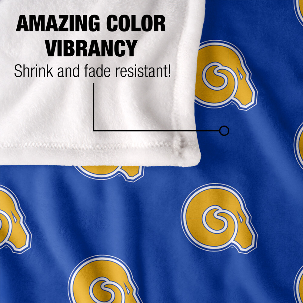 Albany State University Logo Pattern Silky Touch Super Soft Throw Blanket