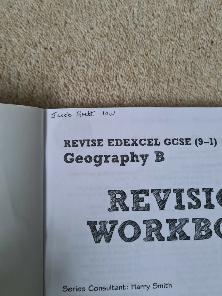 Geography B Revision Workbook GCSE 9-1 Edexcel
