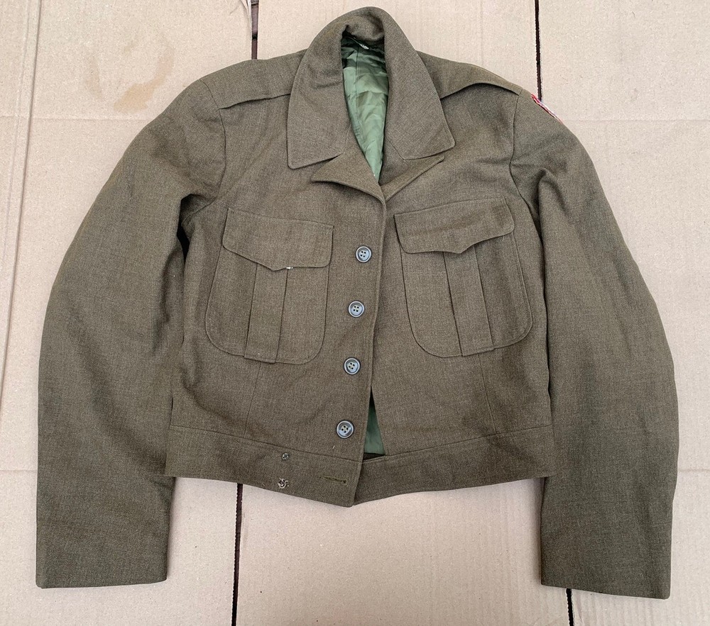 Original US Army M1950 Wool Uniform Jacket Size 38L