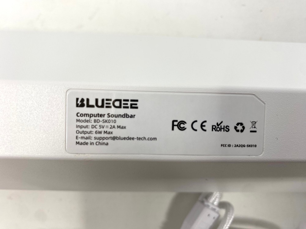 Computer Soundbar SK010 WHITE