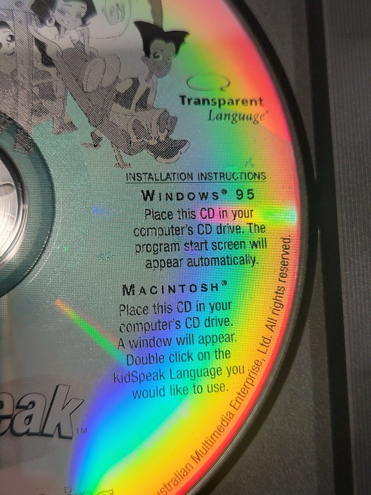Transparent Language KidSpeak 10 in 1 Language Learning PC CD-ROM | 3 Discs