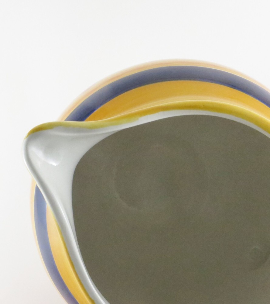 Pitcher by Libbey Glass - Salsa Pattern - Glazed - No nicks or chips