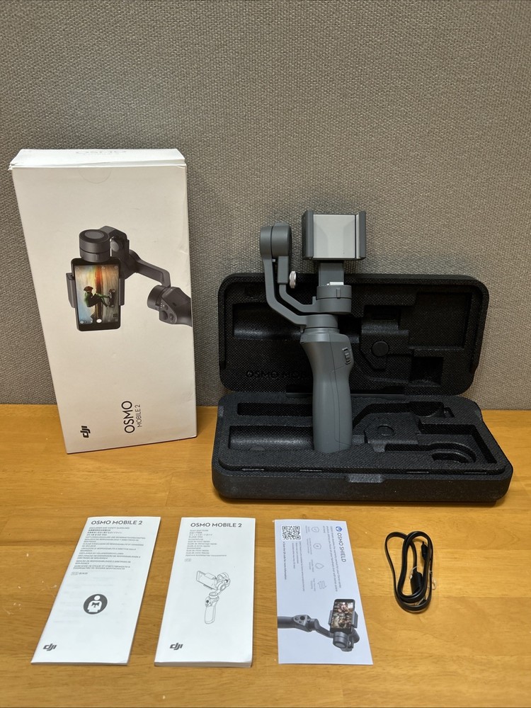 DJI Osmo Mobile 2 Handheld Smartphone Gimbal Gray Open Box