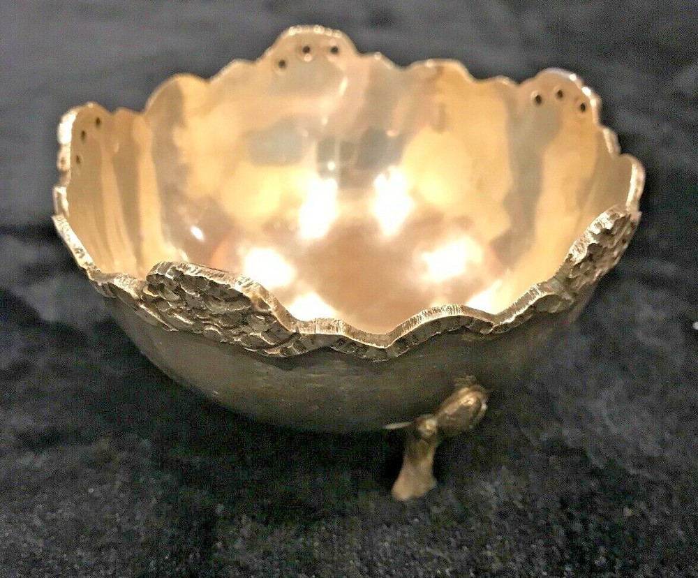 Antique 800 Silver Footed Dish