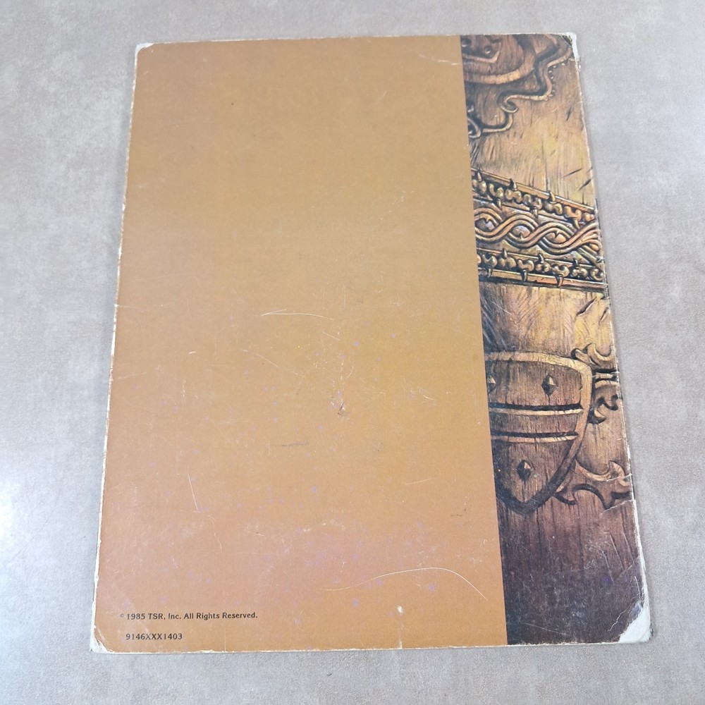 Dungeons & Dragons B8 Journey to The Rock TSR 1984 Basic Module