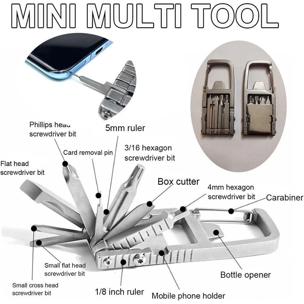 New Jawbreakers Official 13 In 1 Mini Tool Multifunctional Jawbreakers Device KU