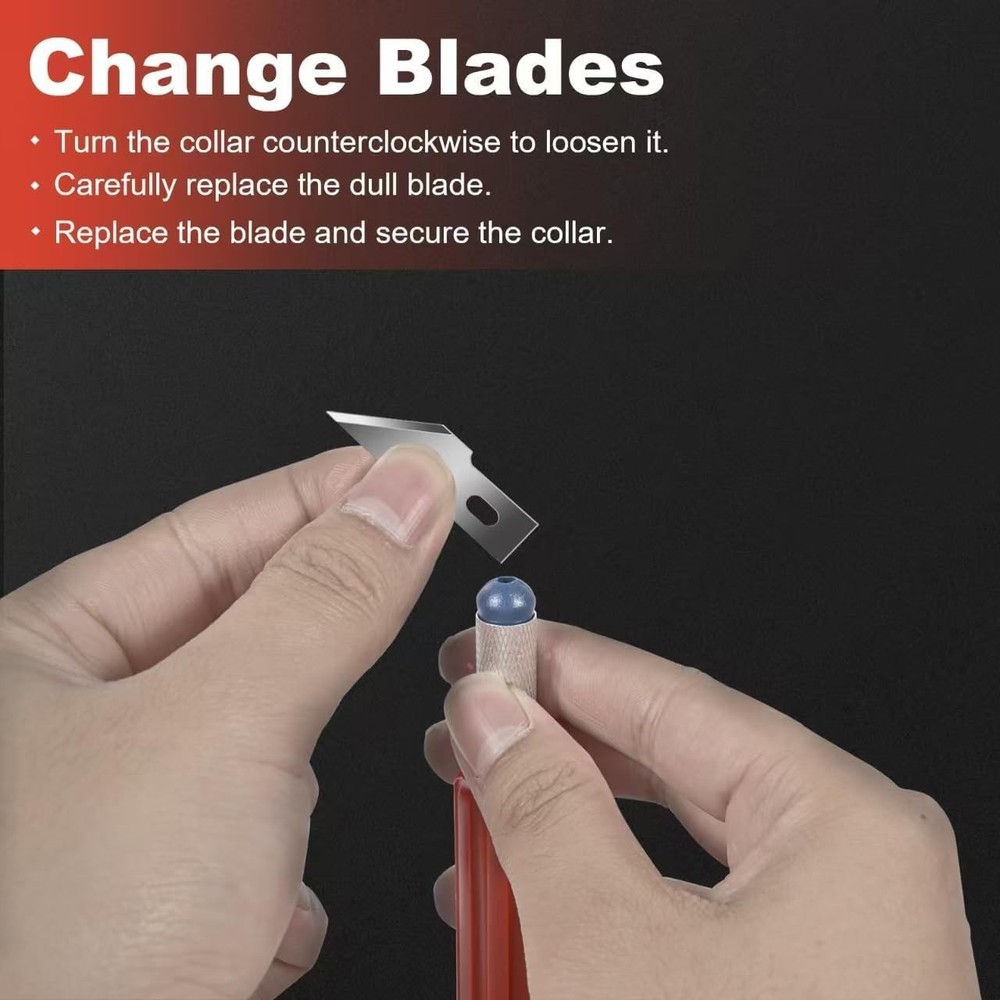 13-Piece Precision Exacto Knife Set