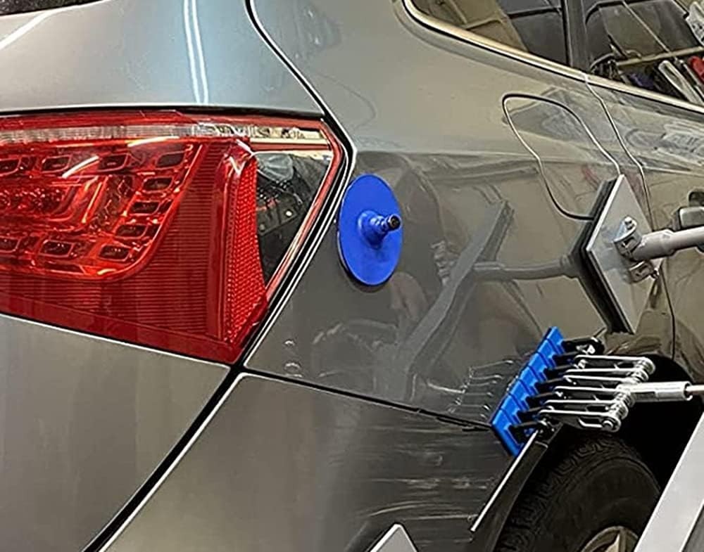 Quality Car Dent Removal Kit with Blue Glue Puller Tabs - Fast & Effective