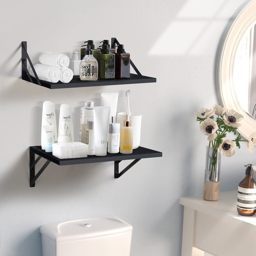2 Pc Deep Floating Shelves