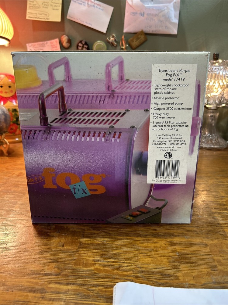 F/X Constant Fog Machine
