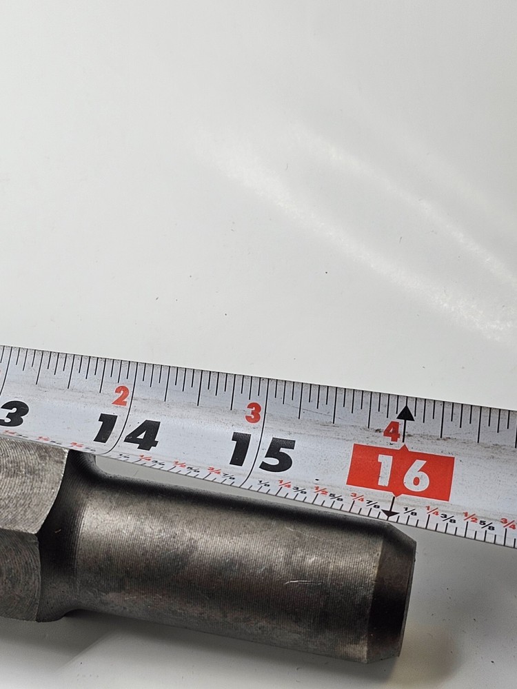 Flat Point Chisel Bit 16" Long 1.33" Chisel Dia. Demolition Hammer