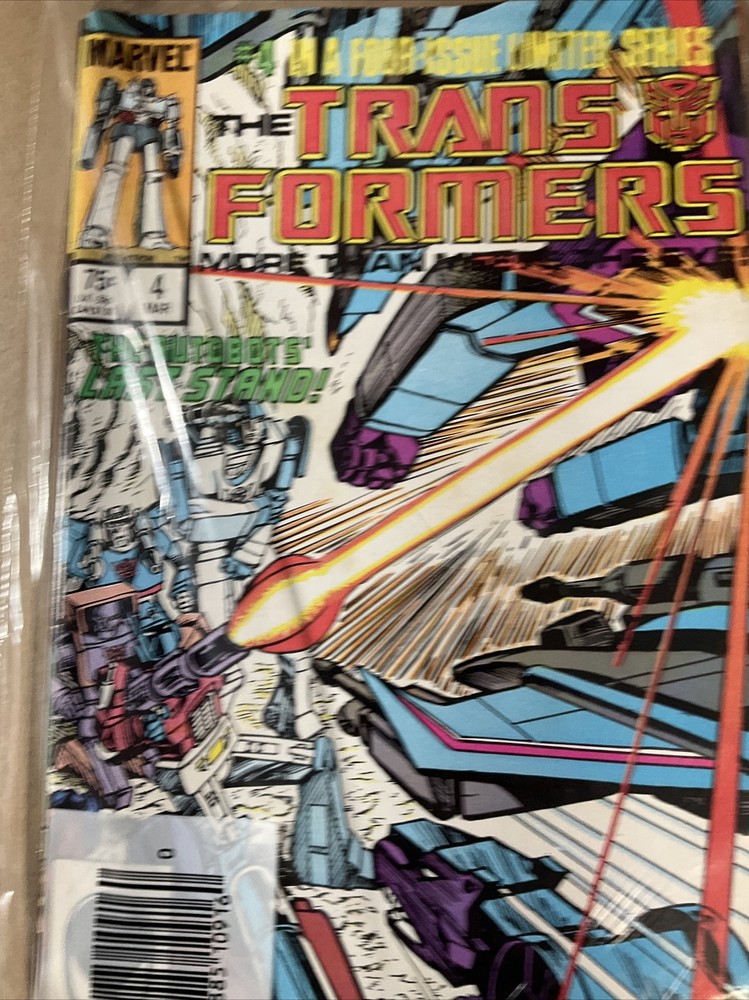 The Transformers 3 Pack Sealed #4,#5,#6 includes First Shockwave Appearance