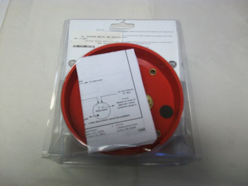 PERKO BATTERY SELECTOR SWITCH #8501 - SEACHOICE PACKAGING