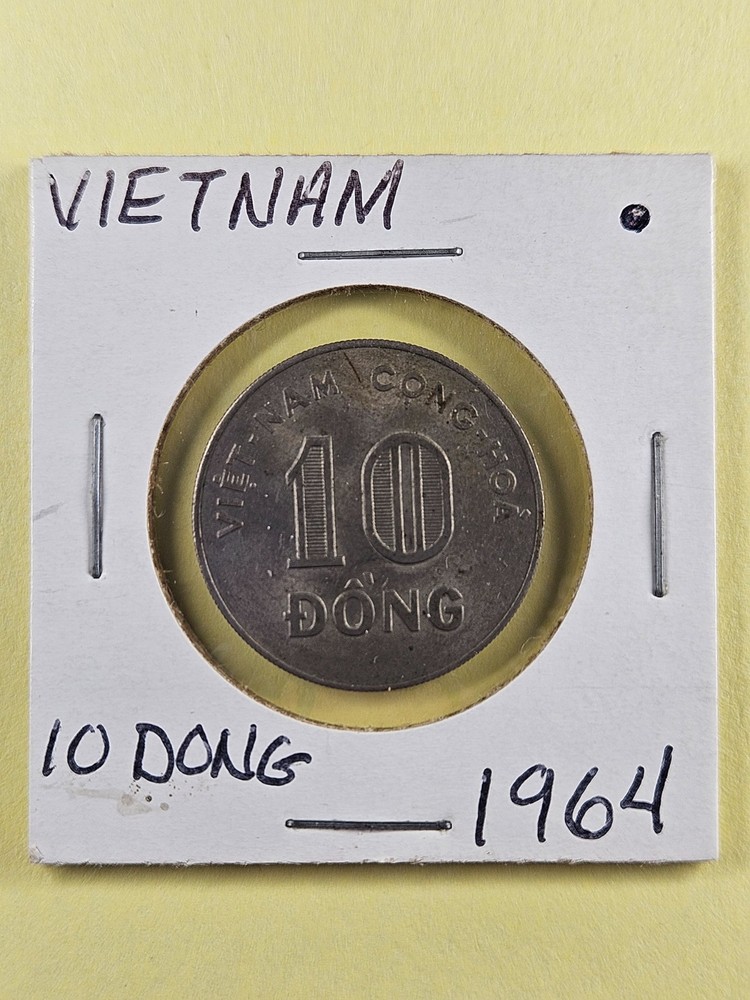 COINS - VIETNAM - 10 DONG 1964
