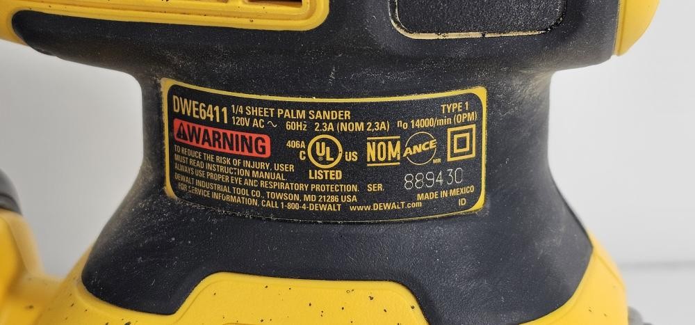 Dewalt palm sander (P25019909)