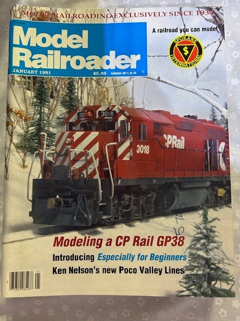 Model Railroader Magazine 1991