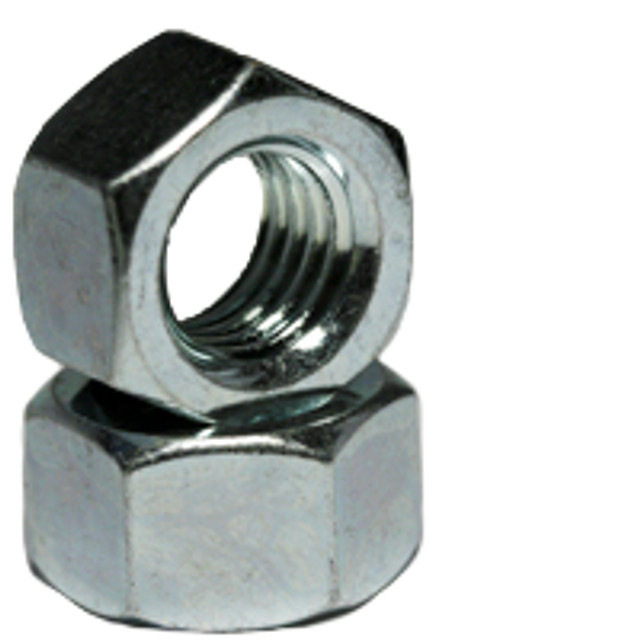1/2"-13 Hex Nuts, UNC Low Carbon, HDG, 25 Pack