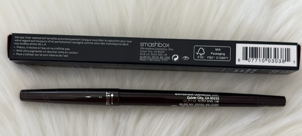 Smashbox Always Sharp Waterproof KOHL Automatic Eye Pencil Liner .01oz .28g
