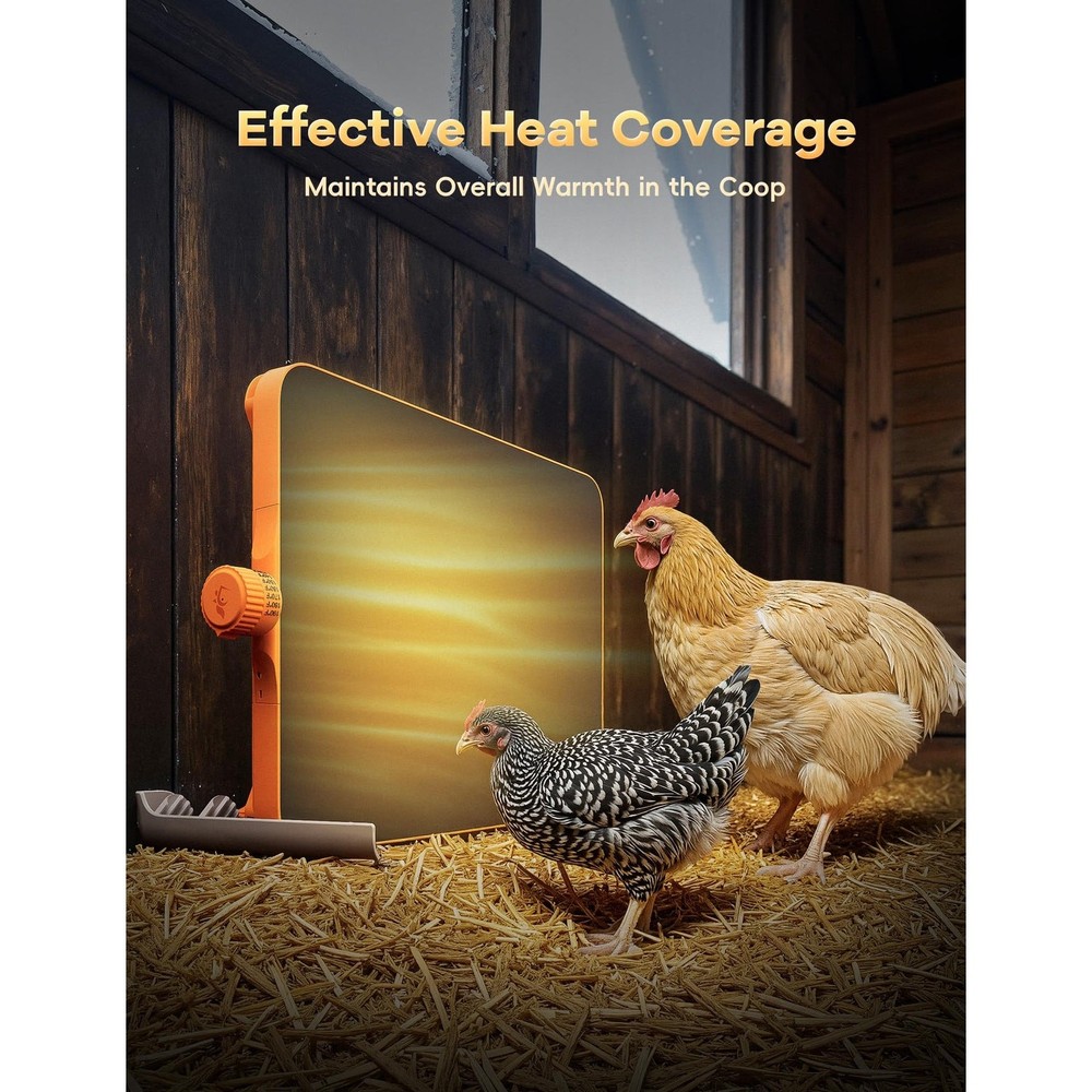 New Smart Chicken coop Heater & Chick Brooder