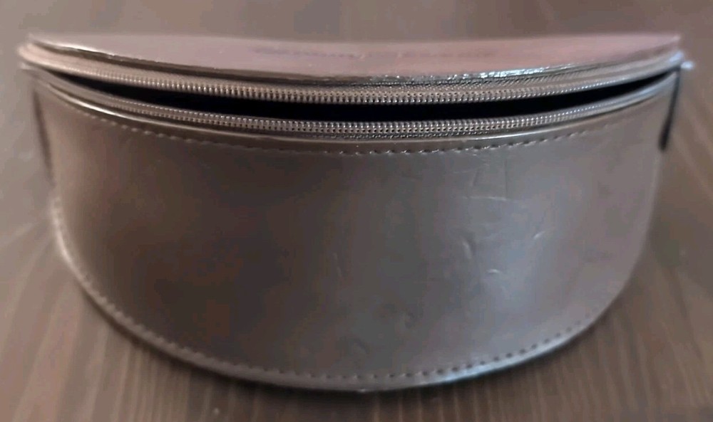 Tommy Bahama Brown Zip Around Soft Shell Sunglass Case EUC