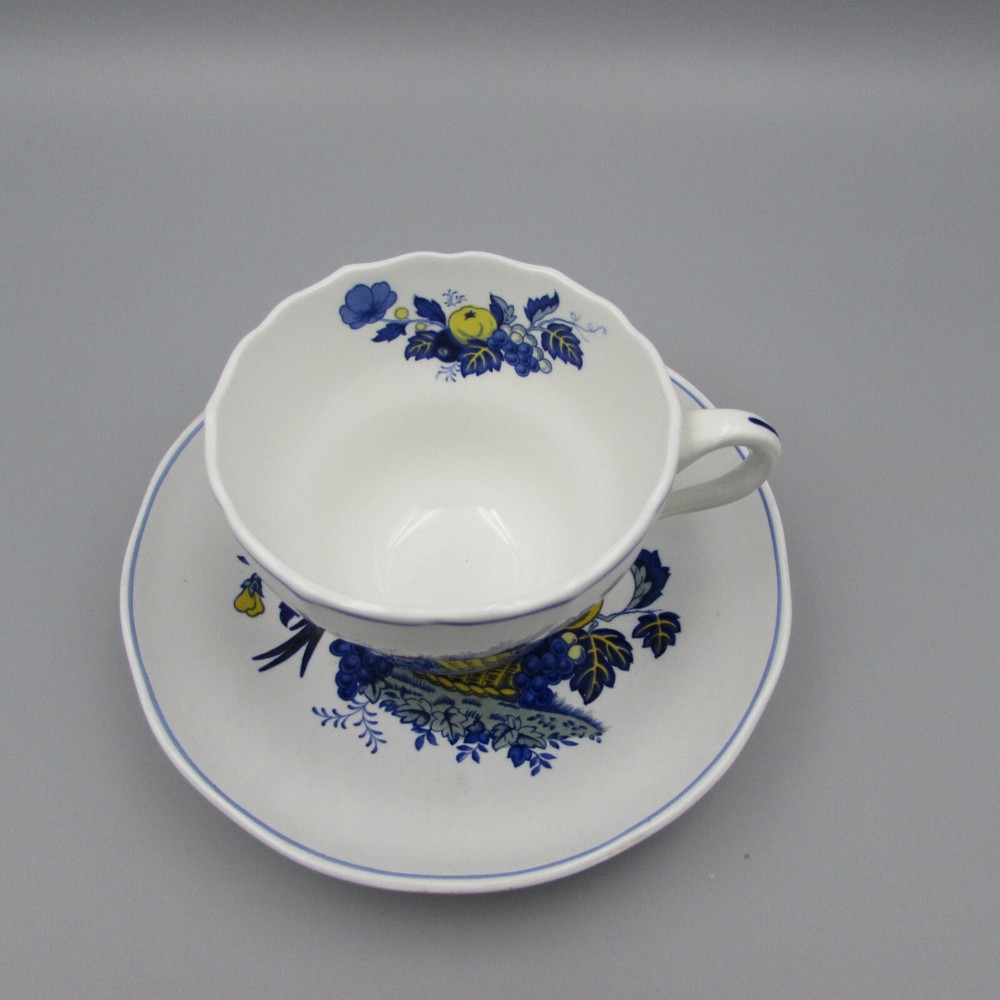 Spode England China BLUE BIRD 5pc Place Setting
