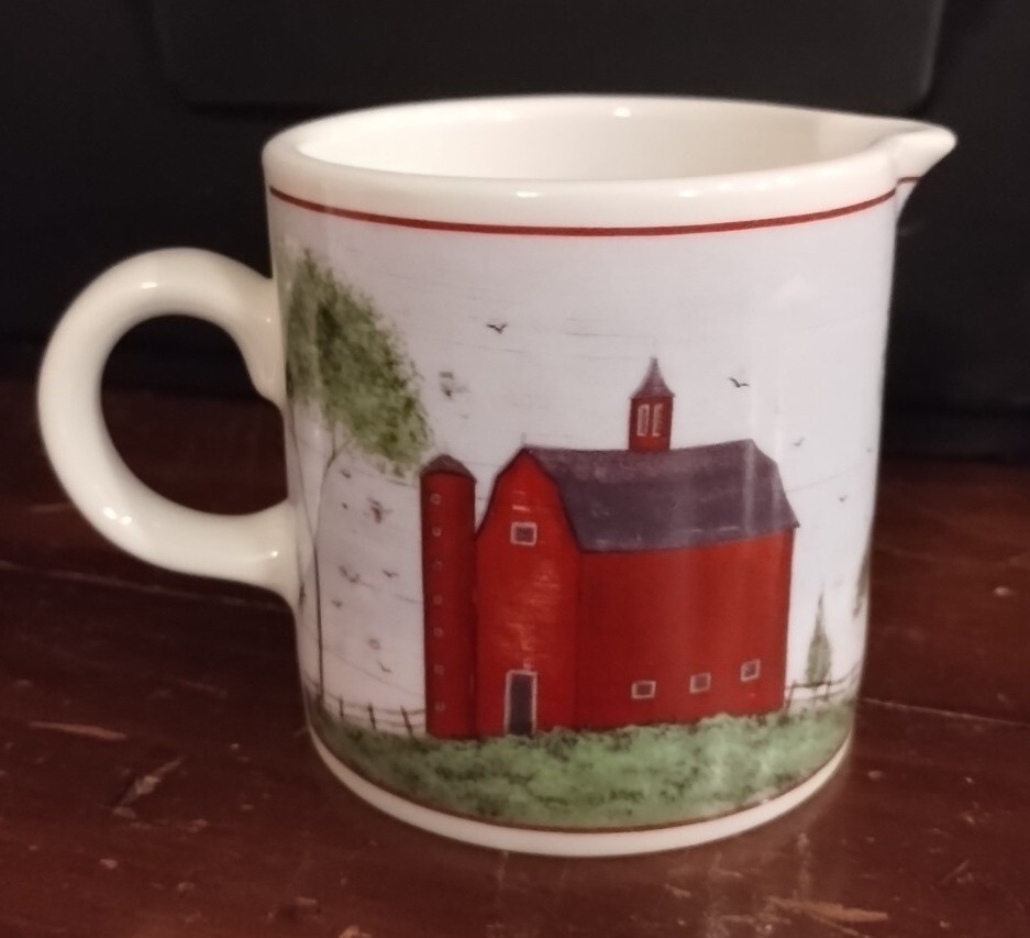 Sakura / Warren Kimble Barns Creamer Cup - 1998