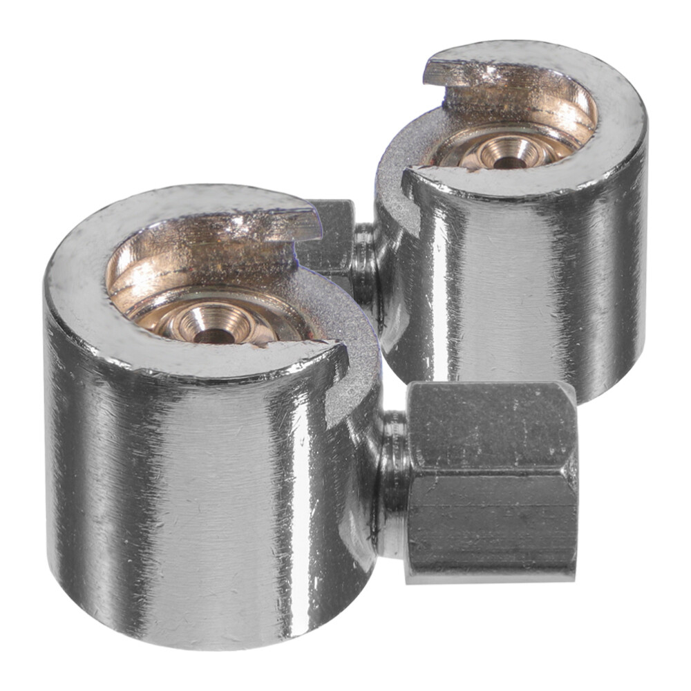 2 Pcs Grease Nozzle Button Head Fitting Coupler Replacement Adapter