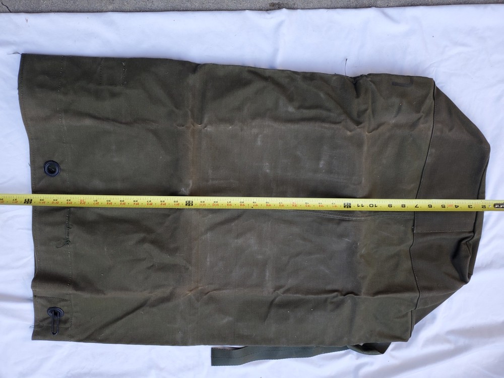 U.S. Navy Issued Top Loading Duffel Bag Type II With Straps