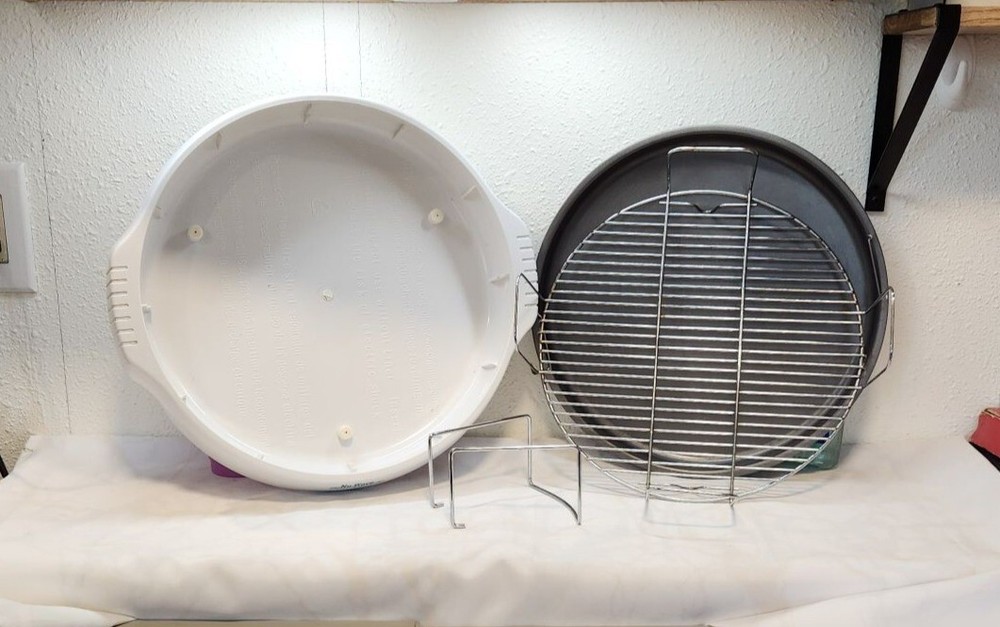 Nuwave Infrared Cooking System Replacement Pieces Base Pan/Tray Rack 20301-20304