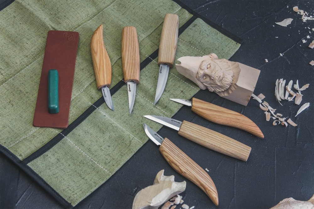 Basic Wood Carving Knives Set BeaverCraft S58