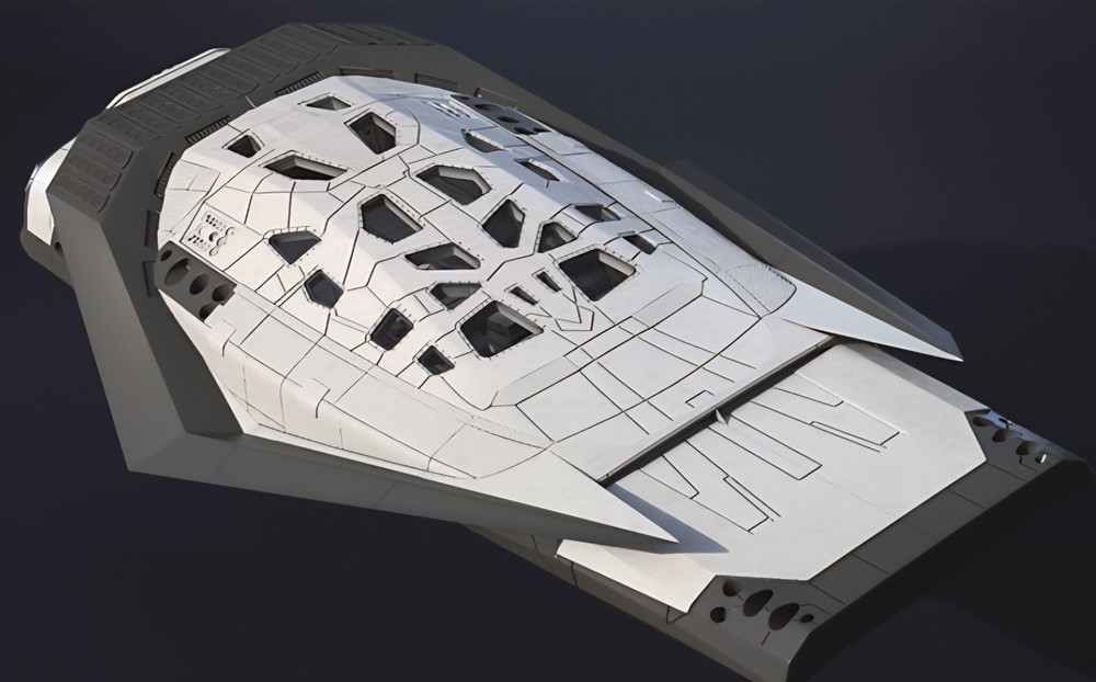 Interstellar 1/32 Scale 21" Ranger 1 Interstellar Orbital Shuttle Ship