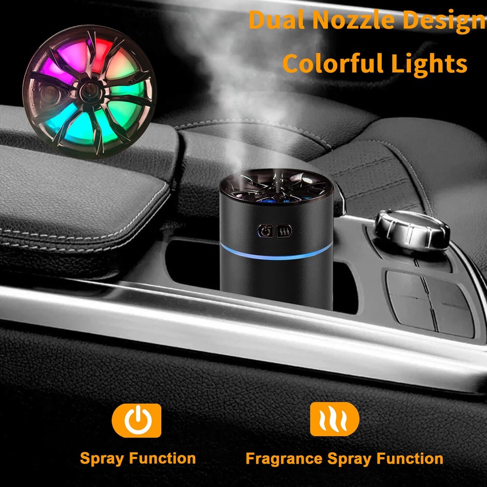 New Aluminum Waterless Aroma Diffuser Waterless Essential Aroma Oil Diffuser ee