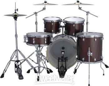 Ludwig Evolution 5-piece Complete Drum Set - Caramel Sparkle