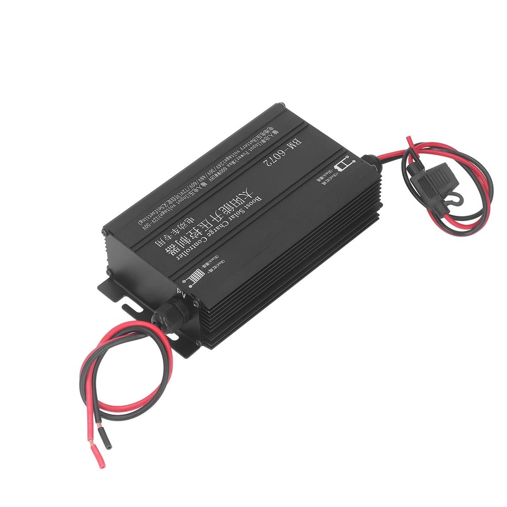 ·600W MPPT Boost Solar Charge Controller 12‑50V Input LCD Display Step Up Sol
