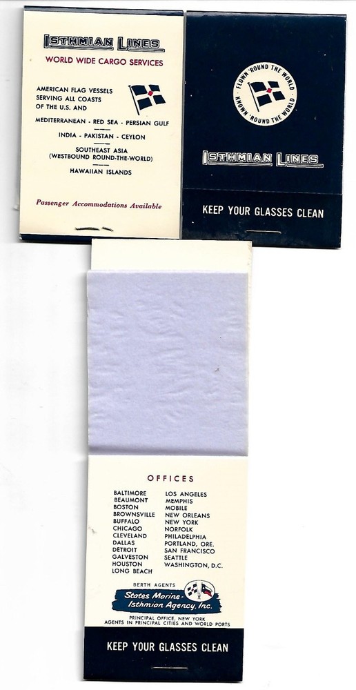 Isthmian Lines  Glasses Cleaners