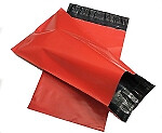 25 24x24 Red Poly Mailer Plastic Shipping Bag Envelopes Polybags Polymailer