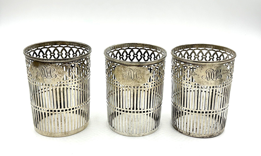 Vintage Sterling Silver Cup Holder