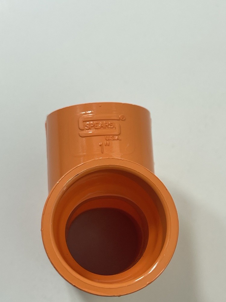 TWO Spears® FlameGuard® 4201-010 Standard Tee 1" Socket, CPVC SCH40