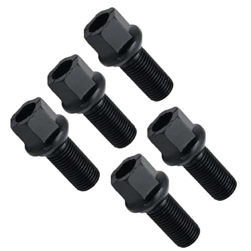 5-Pack Wheel Lug Bolt Front or Rear Side Replacement for Jetta Passat CC Golf