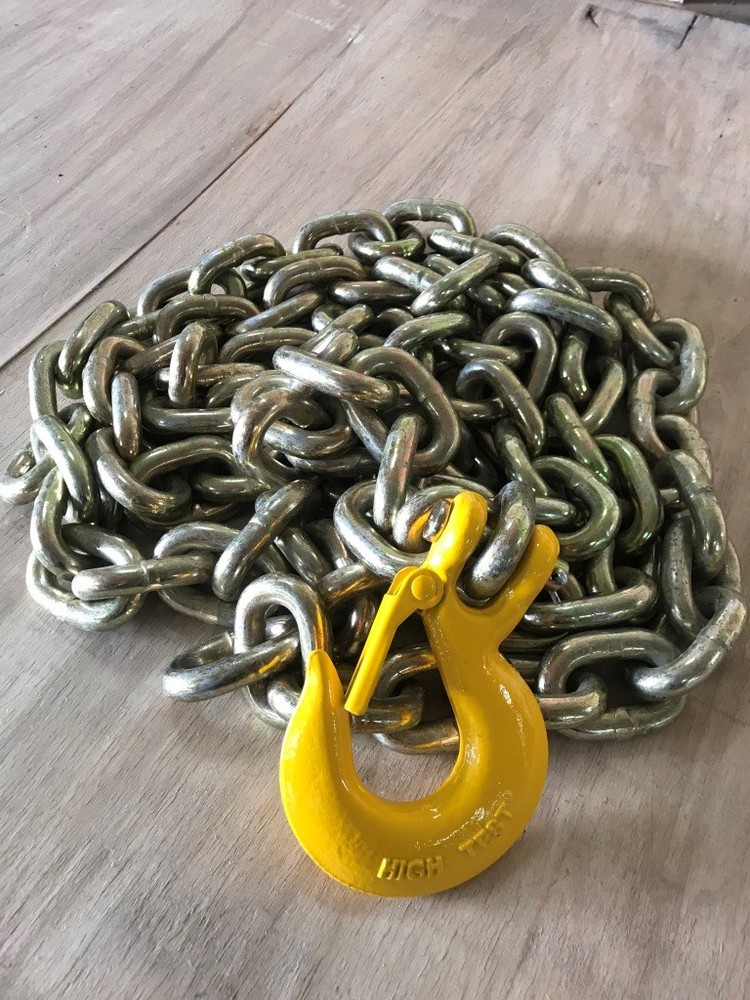 SET#31 AUTO BODY FRAME MACHINE PULLING CHAIN 11 FEET LONG HEAVY DUTY