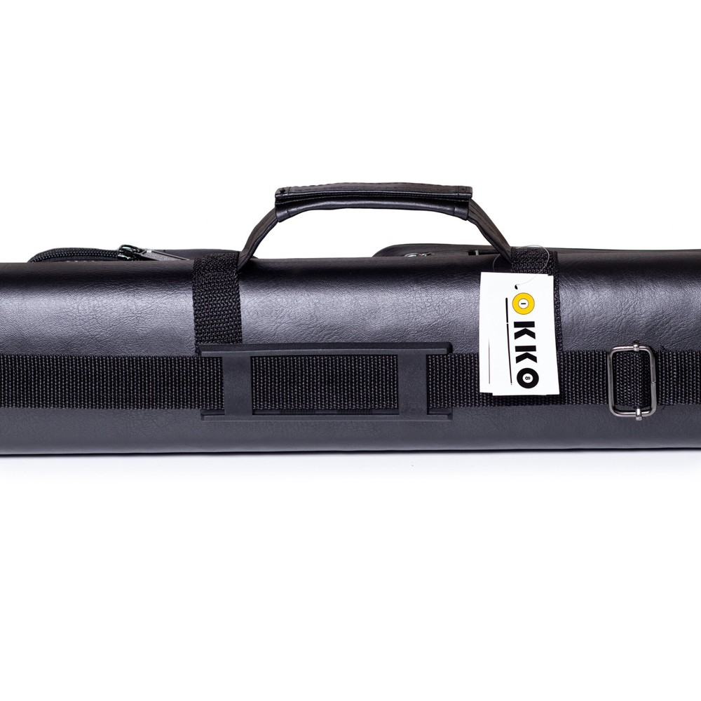 OKKO Billiard Pool Cue Hard Oval Pro Case Black 2x2