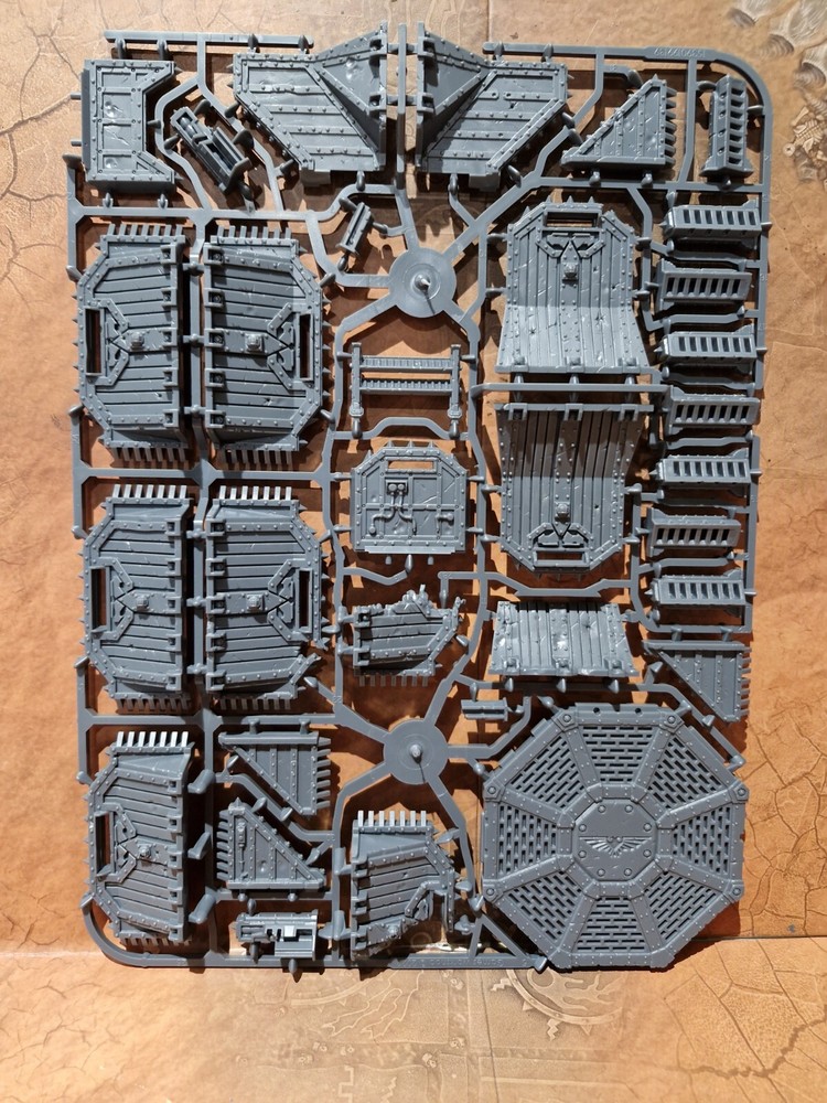 Warhammer 40k Terrain Aegis Defense Line Single